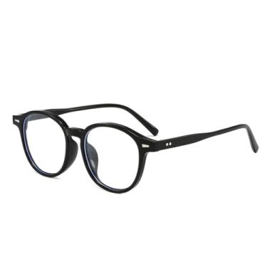 Imagem de Óculos de sol redondos com rebites vintage, armação retrô de tartaruga para mulheres e homens (9)