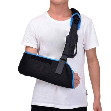 Imagem de Tipoia Ortopedica Suporte Braço Gesso Ombro Lesao Fratura Dor Pos Operatorio Sequela Imobilizaçao Proteçao