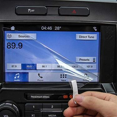 Imagem de Bishop Tate 2015-2019 para Ford F-150 F150 acessórios de carro tela sensível ao toque tela de navegação película protetora, película protetora de vidro temperado transparente HD resistente a arranhões