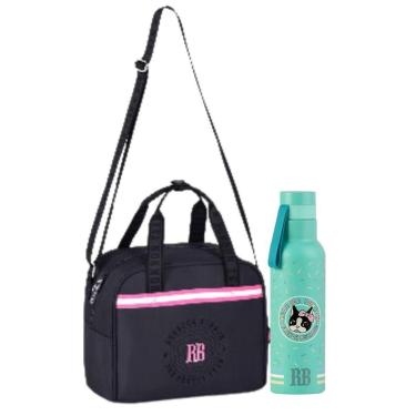 Imagem de Kit Lancheira Garrafa Térmica VD Youtuber Rebecca Bonbon-Feminino