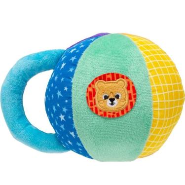 Imagem de Bola Plush Pelúcia Com Chocalho Brinquedo Bebês 16978 Buba