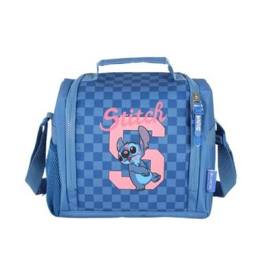 Imagem de Lancheira Térmica Infantil Oficial do Stitch - Luxcel, Azul