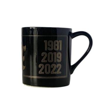 Imagem de Caneca Porcelana 300ml Flamengo Mengo Oficial Para Café e Bebidas - AL