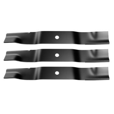 Imagem de LFZZHDQ Pacote com 3 lâminas de cortador de grama 04771200 de 45,7 cm, substitua as lâminas de cortador de grama 00450300 03253800, compatível com lâminas Gravely de 132 cm ZT X, ZT XL, adequado para