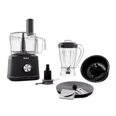 Imagem de Multiprocessador De Alimentos Philco Concept PMP11A 5 Em 1 1000W Preto 110V