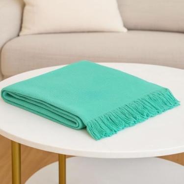 Imagem de Manta Para Sofá Cama Kit 300M x 180M Metros King Super Gigante 100% Algodão Premium,manta para sofá,capa para sofá(Verde Claro)