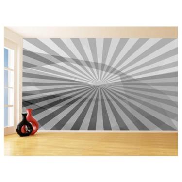 Imagem de Papel De Parede Geométrico Formas Linhas Cores 3,5M Gmt97 - Você Decor