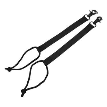 Imagem de kowaku Conjunto de 2 Tiras de Fixação para Snowboard, Acessórios Duráveis, Leash para Snowboard.