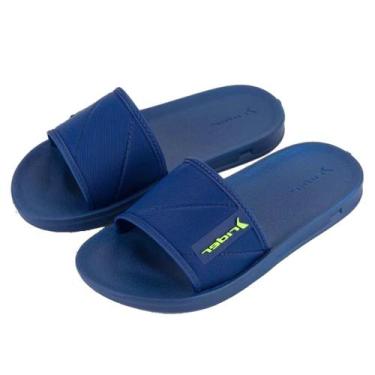 Imagem de Chinelo Infantil Menino Slide Rider Kids Street Slide 11592, Azul, Ver