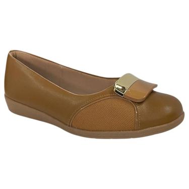 Imagem de Sapatilha Usaflex Couro Feminina