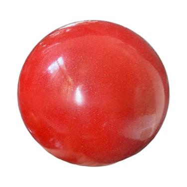 Imagem de oshhni Bola de Ginástica Rítmica para Prática, Bola Rítmica de 18cm, Técnica Física para Dança, Treinamento de Estabilidade e Exercícios de Ginástica, Vermelho