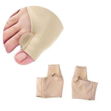 Imagem de Par de Meias Corretor Joanete Silicone Separador Ortopédico - Dexin