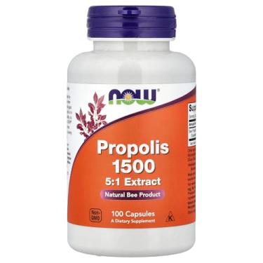 Imagem de Própolis Now Foods 1.500 mg 100 cápsulas