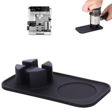 Imagem de Tapete de adulteração para máquina de café expresso Ninja Luxe Cafe ES601/ES701 - Suporte de adulteração de base de silicone de grau alimentício - Acessórios de bandeja antiderrapante para Ninja Luxe