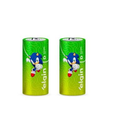 Imagem de Bateria elgin "d" verde não recarregavel
