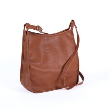 Imagem de Kinsey Rhea Bolsa de transporte oculta Diana, couro preto, Marrom