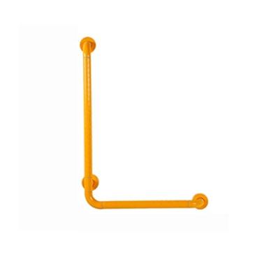 Imagem de Corrimão para banheira e chuveiro, alça de segurança tipo L 90 graus, barra de apoio de vaso sanitário sem barreiras, corrimãos antiderrapantes para idosos