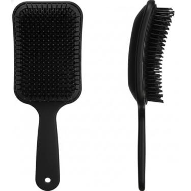 Imagem de Escova Desembaraçadora Premium Flex: Anti-Frizz, Anti-Quebra e Cerdas Mágicas para Todos os Tipos de Cabelo (Cores Sortidas)