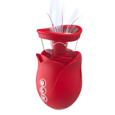 Imagem de Flower S-Hande Vibrador Feminino Sugador Clitóris com Lingua 9 Intensidades de Pressão, Sucção e Vibração