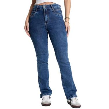 Imagem de Calça Jeans Sawary Reta - 281724 - Azul médio 40, Azul, 40