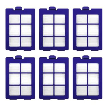 Imagem de Compatible With Anker Eufy RoboVac X8 Series Hybrid Vacuum Cleaner Roller Side Brush Filter Disposable Mop Rag Replacement Parts(6pcs Hape Filter)