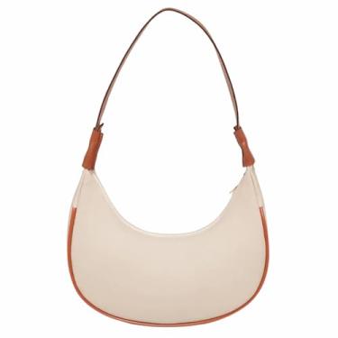 Imagem de Bolsa Feminina Meia Lua Branca Pequena (OFF WHITE, 1 UNIDADE)
