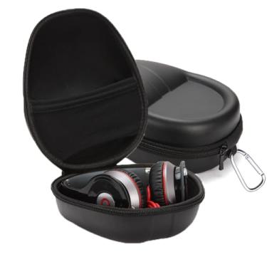 Imagem de Capa rígida de EVA para fone de ouvido Sony WH-CH520 WH-CH720N WH-1000XM5 WH-XB910N MDR-V6, Beats EP Studio3 Solo 4, Bose, Skullcandy, Sennheiser, JBL Fone de ouvido supra-auricular bolsa de
