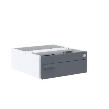 Imagem de Gaveteiro Aéreo 1 Gaveta Pe40 Branco-grafito