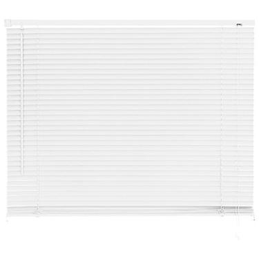 Imagem de Atlas - Persiana Horizontal de PVC e Lâmina de 25mm, Tamanho 100 x 130 cm, Cor Branca