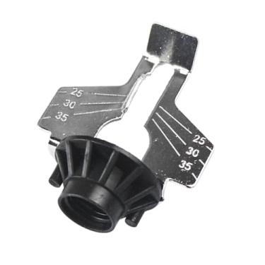 Imagem de Fenteer Acessório para afiar motosserras, guia de ângulo para motosserras, acessórios de esmerilhamento, guia de afiação, adaptador para furadeira, régua de