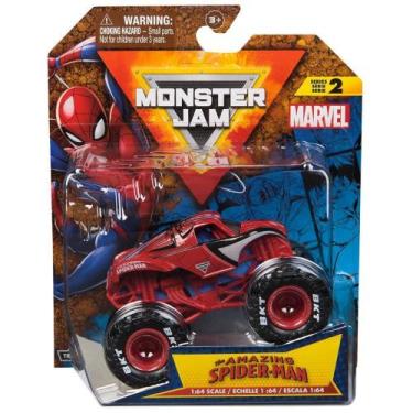 Imagem de Carrinho SPIDER-MAN Monster JAM 1:64 - Marvel