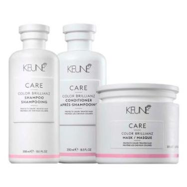 Imagem de Kit Keune Color Brillianz - Shampoo e Condicionador e Máscara-Unissex