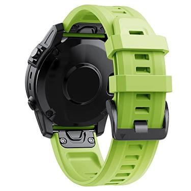 Imagem de VEVEL Pulseira de silicone para Garmin Fenix 6X 6 Pro 5 5X Plus 3 HR 7X 7 Delta Enduro VERTIX 2 (I, para Descent Mk1 Mk2 Mk2i)