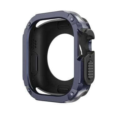 Imagem de GAFNED Capa de relógio para Apple Watch Ultra de 49 mm, 40 mm, 41 mm, 44 mm, 45 mm, 42 mm, 38 mm, capa antiqueda para iWatch séries 9, 8, 7, 6, 5, 4, SE 3 2, 38/40/41mm, Ágata