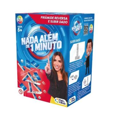 Imagem de Jogo Interativo Nada Além de 1 Minuto Pirâmide Reversa Subir Dados Pai
