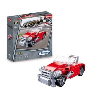 Imagem de Blocos de Montar Corrida Maluca Carrinho Classic 41 Peças - Xalingo