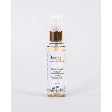 Imagem de Desodorante Íntimo Feminino Suave Refrescante - Basic4u 60ml