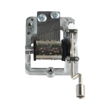 Imagem de Caixa De Música Mini Fofa Com Manivela DIY Decorativa Colecionável Mov