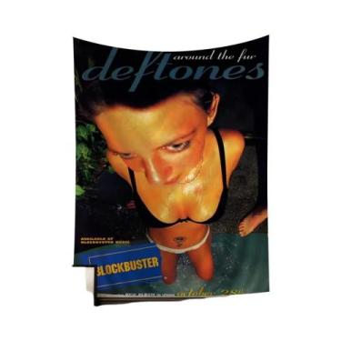 Imagem de Tapeçaria Musical Colorida Do Cantor Hop Star D-Deftones Para Decoraçã