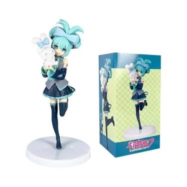 Imagem de Bonito Modelo De PVC De Hatsune Miku Com Orelhas De Gato Diabólicas, D