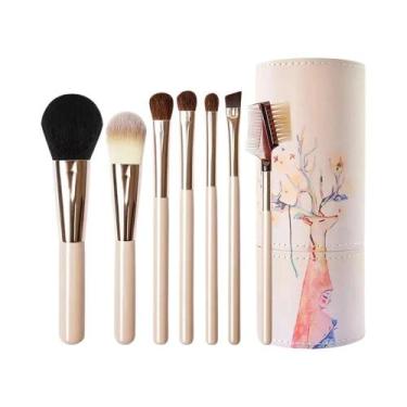 Imagem de Conjunto De Pincéis De Maquiagem Macios Para Pele Mista 13/33 Peças Ki