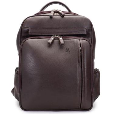 Imagem de Mochila de Couro - Rally, cor Café Urbano. - Largadão