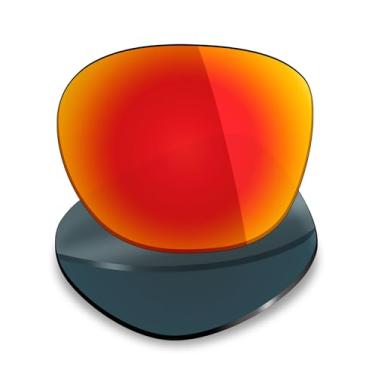 Imagem de Lentes de reposição da Mryok para Oakley Obligation – Opções, Polarized - Fire Red, One Size