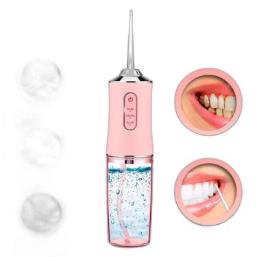 Imagem de Aparelho Bucal Elétrico Portátil Limpeza Dental Completa E