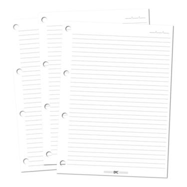 Imagem de Refil de Folhas para Fichário - Cinza - 96 Folhas - Dac