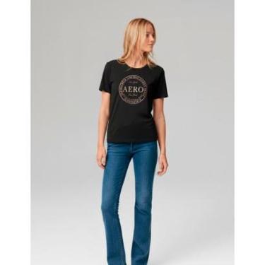 Imagem de Camiseta Manga Curta Feminina Silkada Aéropostale-Feminino