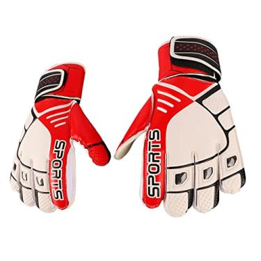 Imagem de RiToEasysports Luvas de Goleiro, Palma de Látex Profissional Com Design Respirável e Suporte de Pulso Flexível para Treinos de Futebol e Partidas (Adulto No.9)