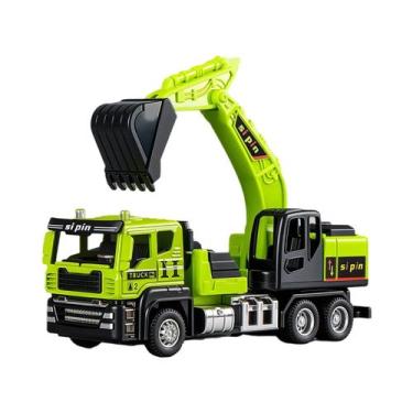 Imagem de Caminhão De Brinquedo De Liga Metálica Para Meninos: Modelo De Caminhã