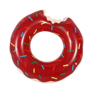 Imagem de Boia Inflável Ecológica Em Formato De Rosquinha Para Crianças E Adulto