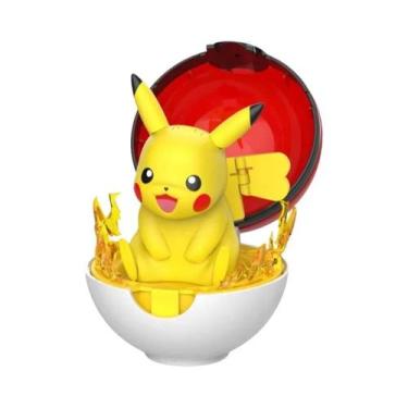 Imagem de Bonecos De Ação Transformáveis Pokémon: Pokebola, Pikachu, Jigglypuff,